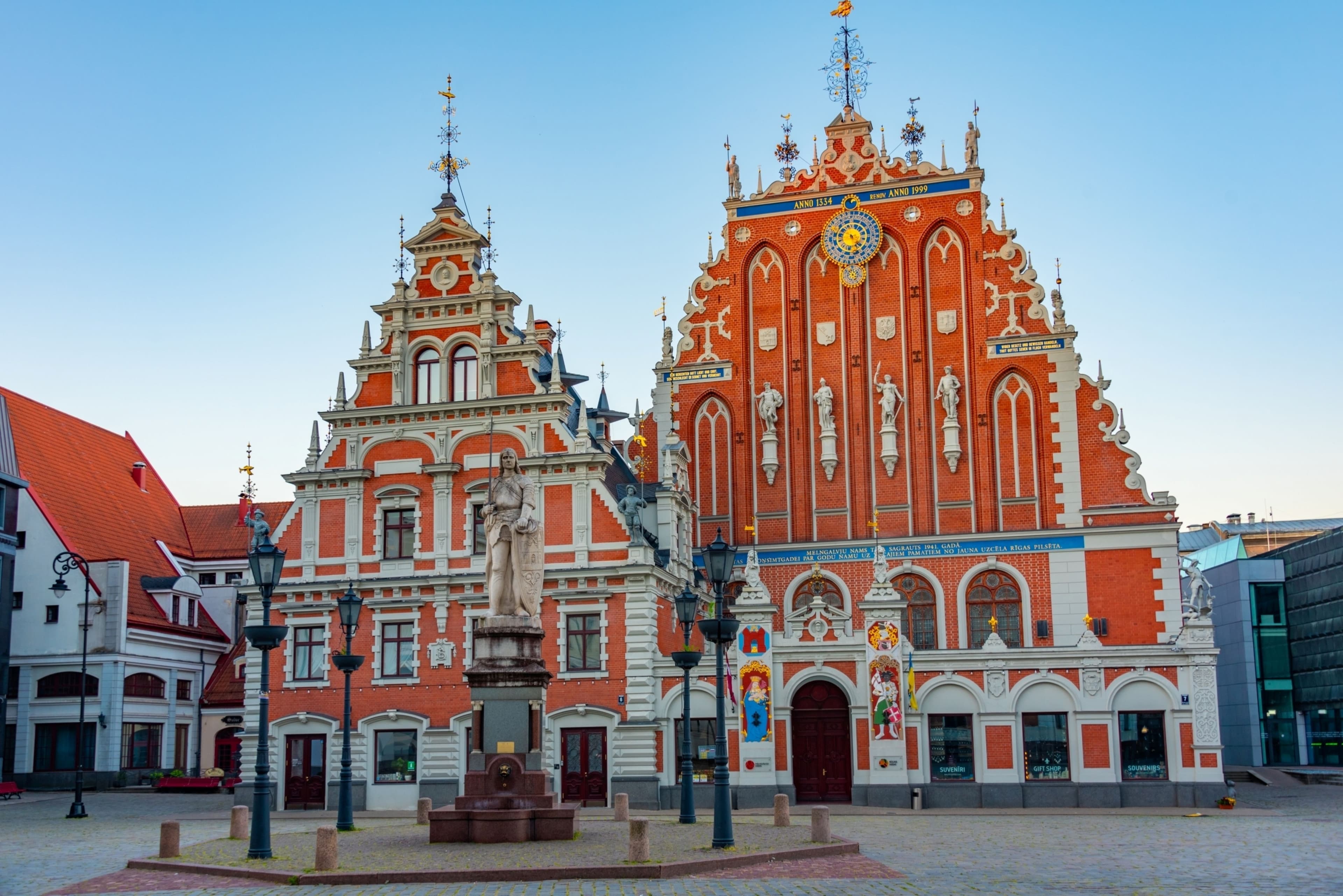old town of Riga in Latvia